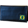 Oregon Ducks Deluxe Leather Checkbook Cover